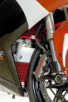 Hliníková mřížka chladiče, DUCATI 848, 1098 ,1198, Červená
